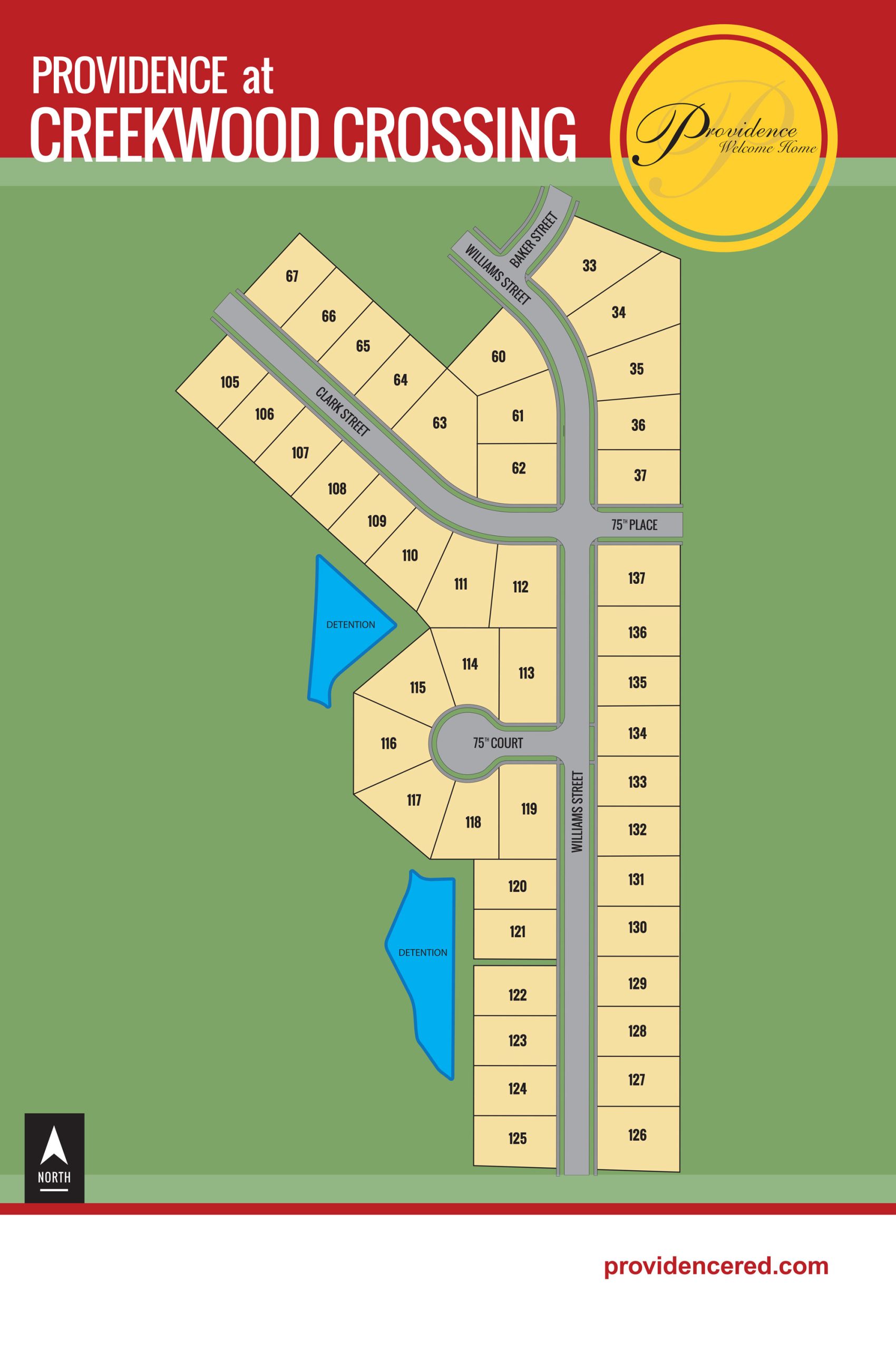 Creekwood Crossing – Community Map
